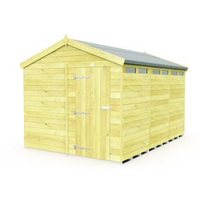 Holt 8' x 12' Pressure Treated Shiplap Modular Apex Security Shed