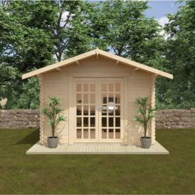 Redlands 10' x 12' Philadelphia Log Cabin - 28mm
