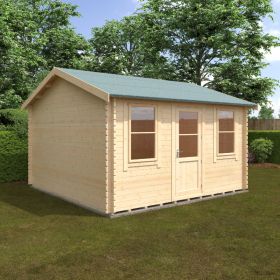 Redlands 14' x 14' Torrey Log Cabin - 44mm