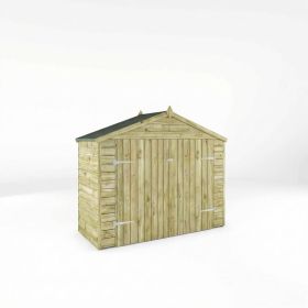 Mercia 7' x 3' Overlap Apex Bike Shed