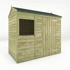 Mercia 6' x 4' Overlap Reverse Apex Shed