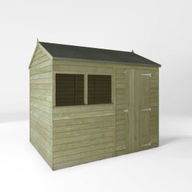 Mercia 8' x 6' Overlap Reverse Apex Shed