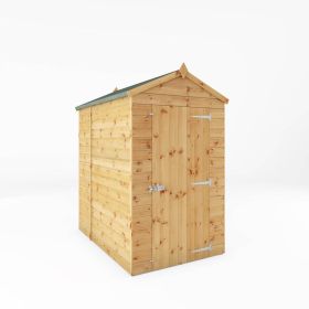Mercia 6' x 4' Premium Windowless Shiplap Modular Apex Shed