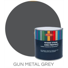 5L Protek Wood Stain & Protector - Gun Metal Grey