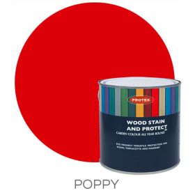 5L Protek Wood Stain & Protector - Poppy