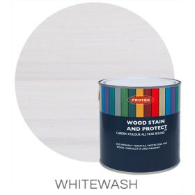 5L Protek Wood Stain & Protector - White Wash