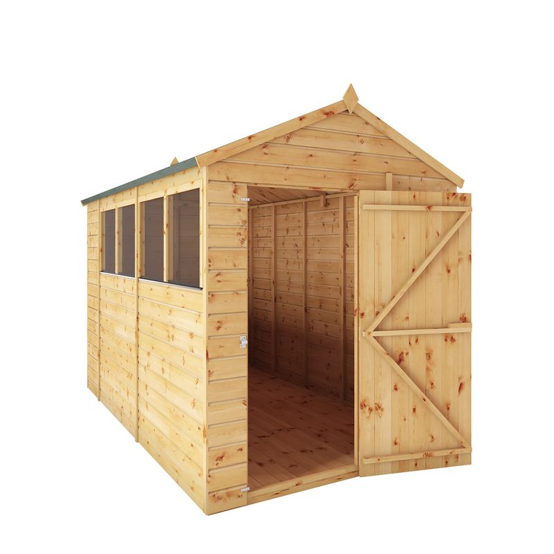 Mercia 10' X 6' Premium Shiplap Modular Apex Shed
